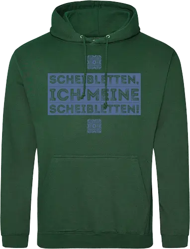 Scheibletten, ich meine Scheibletten!