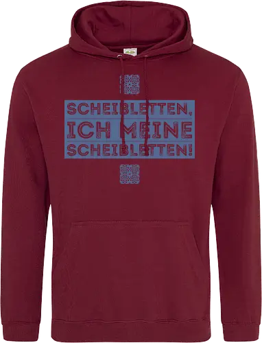 Scheibletten, ich meine Scheibletten!