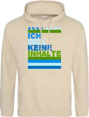 Ich will keine Inhalte