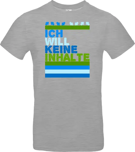 Ich will keine Inhalte