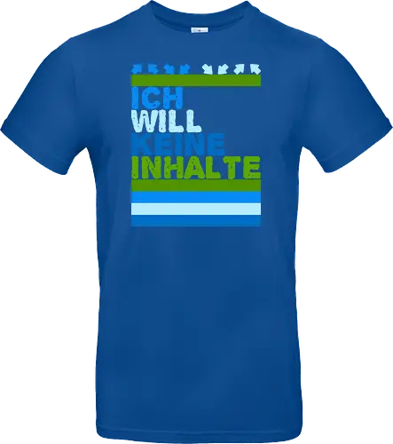 Ich will keine Inhalte