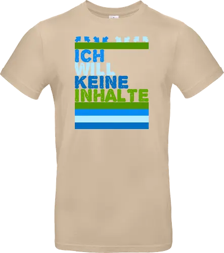Ich will keine Inhalte