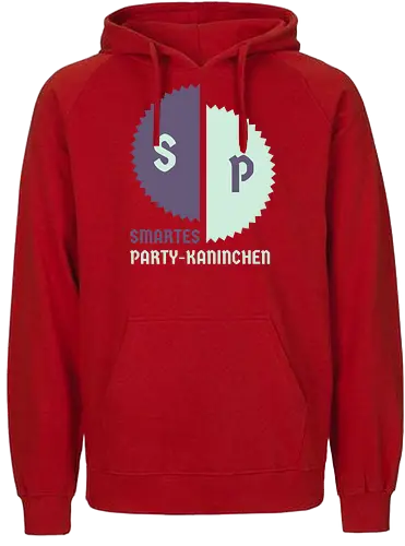 Smartes Party-Kaninchen - Fairtrade Hoodie