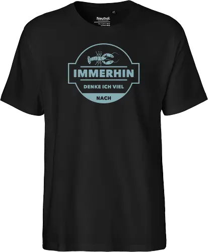 Immerhin denke ich viel nach