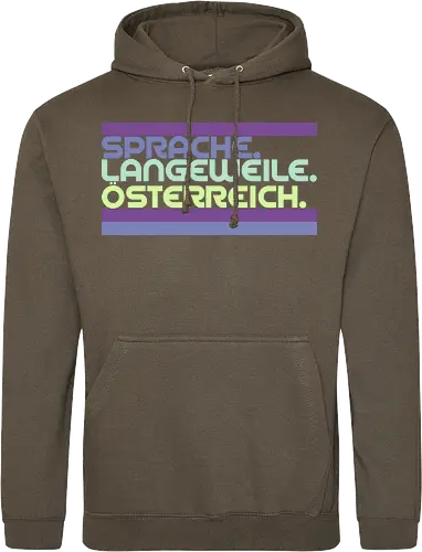 Sprache. Langeweile. Österreich.