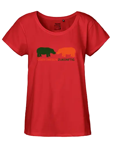 Übertrieben zukünftig - Fairtrade Girl Shirt