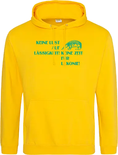 Keine Lust auf Lässigkeit!