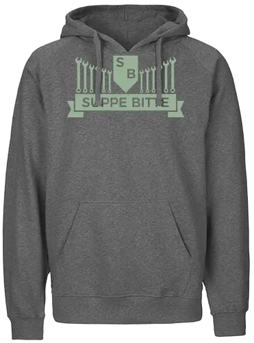 Suppe bitte - Fairtrade Hoodie