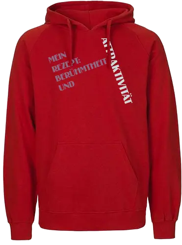 Mein Rezept - Fairtrade Hoodie