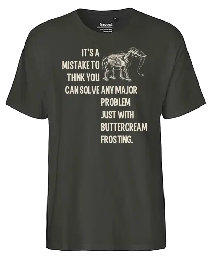 Buttercream frosting - Fairtrade T-Shirt