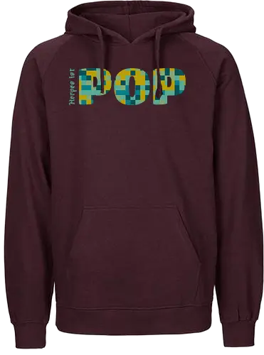 Herpes ist Pop - Fairtrade Hoodie