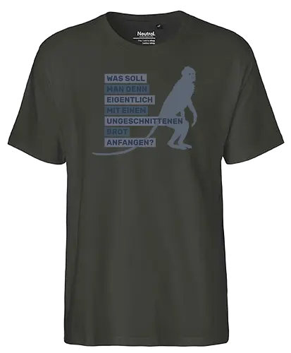 Ungeschnittenes Brot - Fairtrade T-Shirt