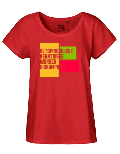 Altsprachliche Kenntnisse - Fairtrade Girl Shirt