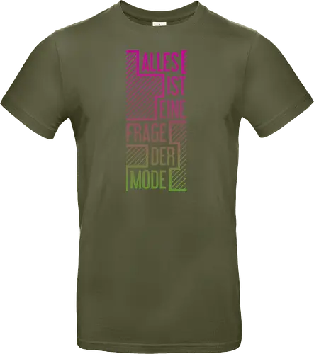 Alles ist eine Frage der Mode