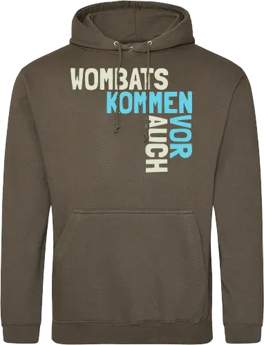 Wombats kommen auch vor