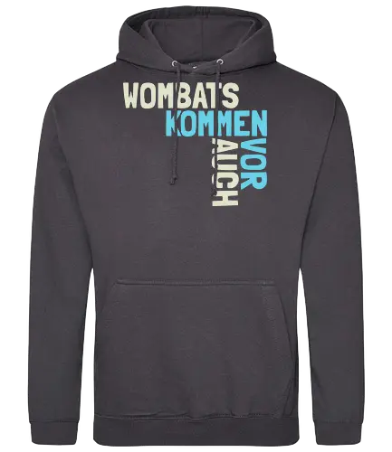 Wombats kommen auch vor - Standard Hoodie