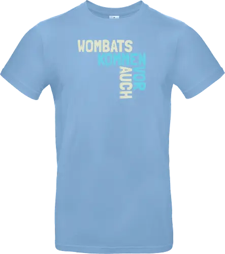 Wombats kommen auch vor