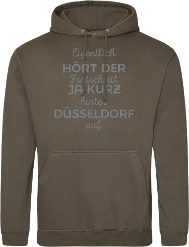 Der Fortschritt kurz hinter Düsseldorf