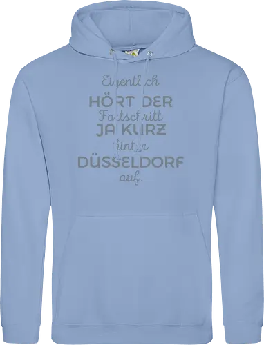 Der Fortschritt kurz hinter Düsseldorf