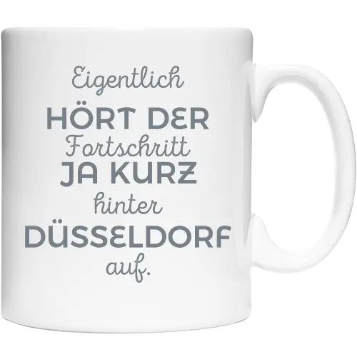 Der Fortschritt kurz hinter Düsseldorf