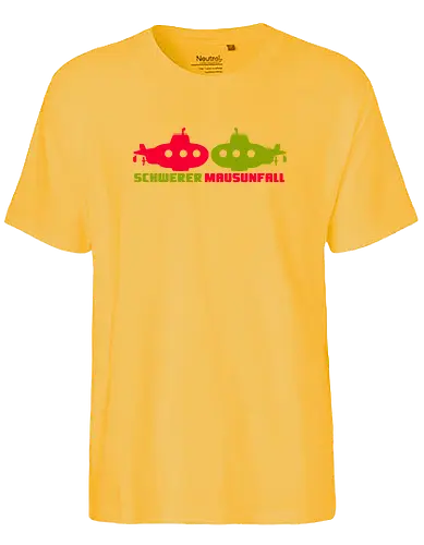 Schwerer Mausunfall - Fairtrade T-Shirt