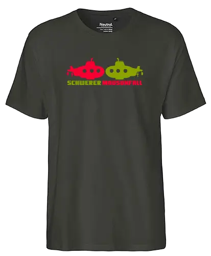 Schwerer Mausunfall - Fairtrade T-Shirt