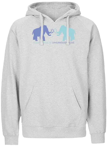 Elektronische Umgangssprache - Fairtrade Hoodie