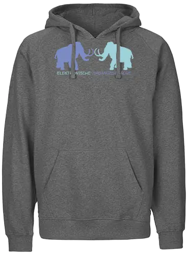 Elektronische Umgangssprache - Fairtrade Hoodie