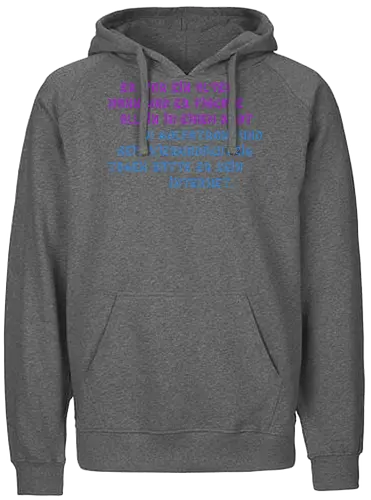 Der alte Mann und das Internet - Fairtrade Hoodie