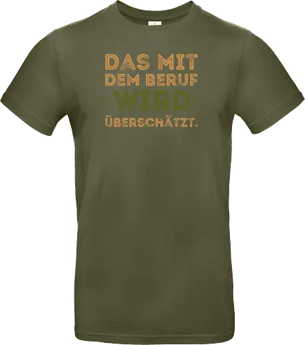 Das mit dem Beruf wird überschätzt