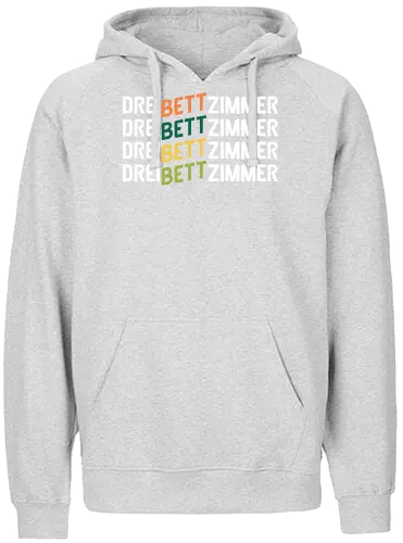 Dreibettzimmer - Fairtrade Hoodie