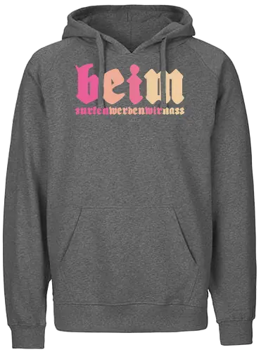 beim surfen werden wir nass - Fairtrade Hoodie