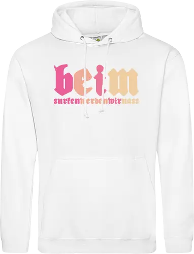 beim surfen werden wir nass