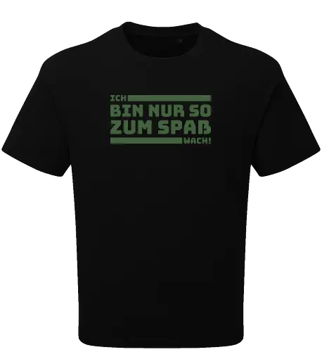 Ich bin nur so zum Spaß wach!