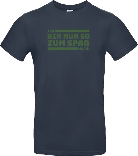 Ich bin nur so zum Spaß wach!