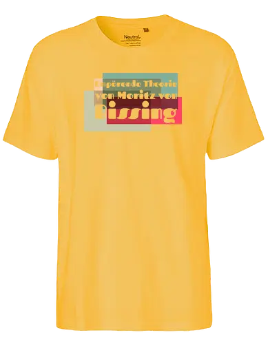 Empörende Theorie von Moritz von Bissing - Fairtrade T-Shirt