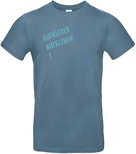 Aufkleber Aufkleber 1 Domino-Spiel - Standard T-Shirt