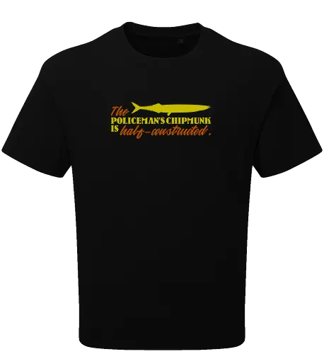 The policeman's chipmunk