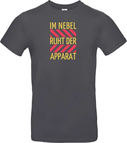 Im Nebel ruht der Apparat