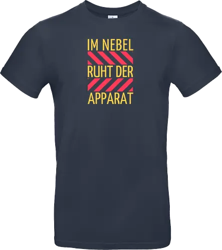Im Nebel ruht der Apparat