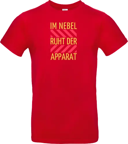 Im Nebel ruht der Apparat