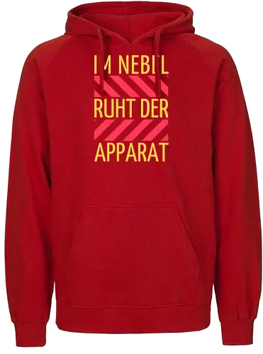 Im Nebel ruht der Apparat - Fairtrade Hoodie