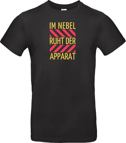 Im Nebel ruht der Apparat