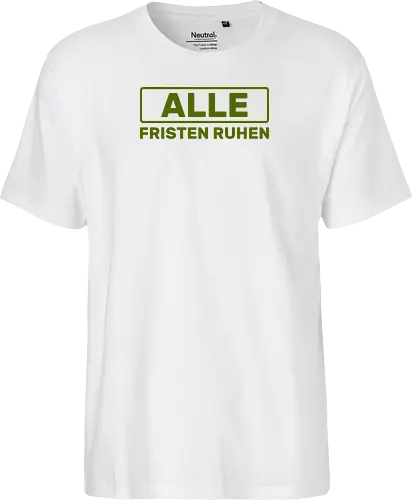 Alle Fristen ruhen