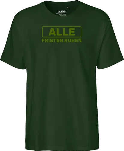 Alle Fristen ruhen