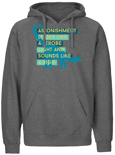 Astonishment looks like a strobe - Fairtrade Hoodie