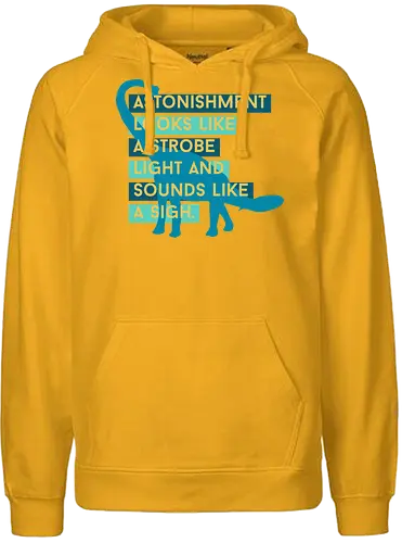 Astonishment looks like a strobe - Fairtrade Hoodie