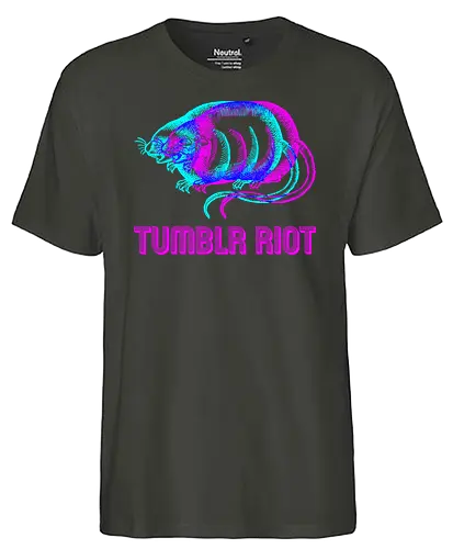 Tumblr Riot - Fairtrade T-Shirt