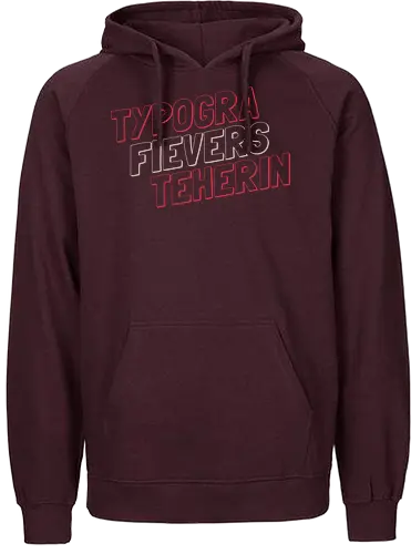 Typografieversteherin - Fairtrade Hoodie