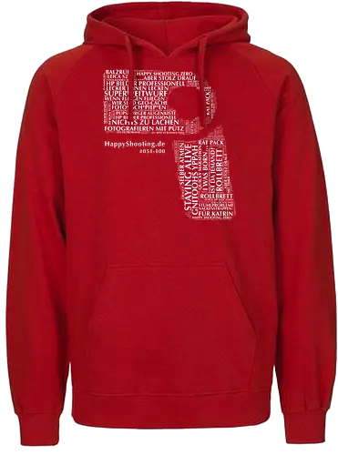HS-Titel 51-100 - Happy Shooting - Fairtrade Hoodie